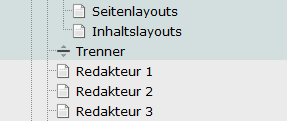 Teile des TYPO3-Seitenbaums einfärben